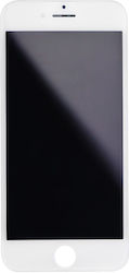 Bildschirm mit Rahmen für iPhone 8, SE 2020 (Weiß)