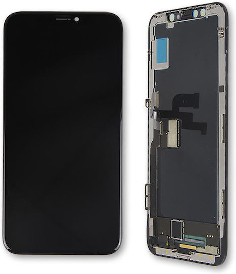 Екран Tft Incell Lcd със Сензорен Механизъм за Apple iPhone X (Черен)