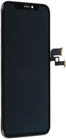 Екран OLED със Сензорен Механизъм и Рамка за iPhone X (Черен)