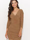 Numinou Mini Dress Brown