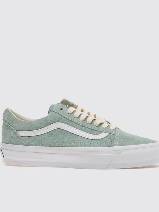 Vans Old Skool Ανδρικά Flatforms Sneakers Πράσινα
