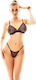 Boss Of Toys Dafna Sexy Σετ Εσωρούχων Διχτυωτό Μαύρο