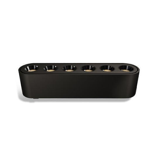 Eurolamp LED Γραμμικό Φωτιστικό Οροφής 12W Θερμό Λευκό IP20 Μ22.2xY2.5εκ.