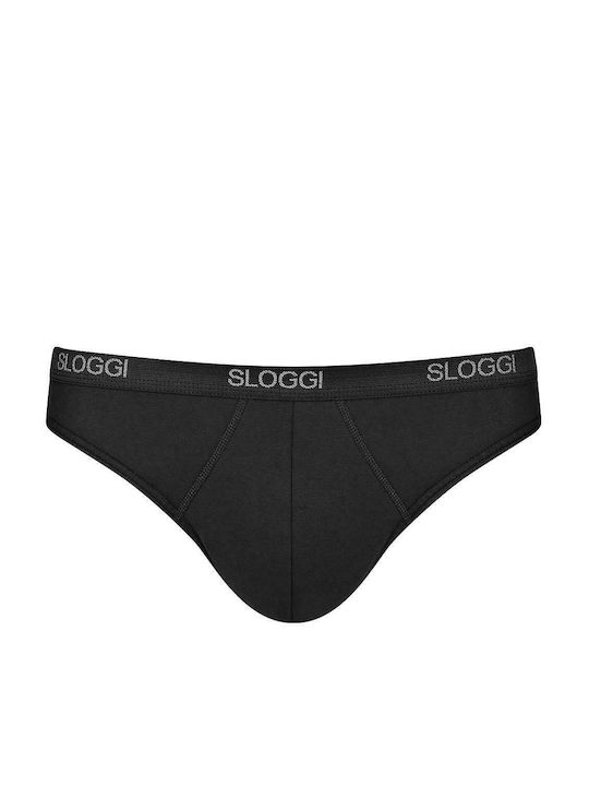 Sloggi Mini Basic Herren Slips D. Grey 1Packung