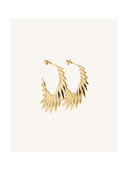 StanStefan Earrings made of Steel Gold Plated