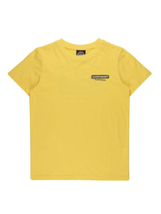 Independent Kids T-shirt Yellow