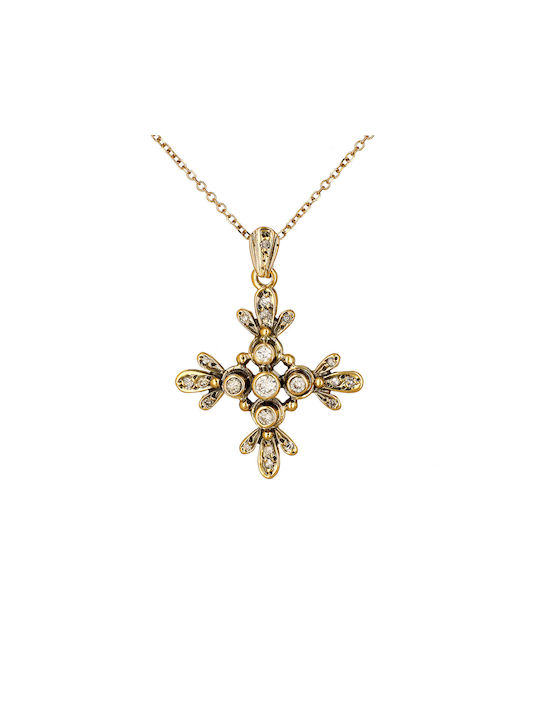 Gold Kreuz 18K