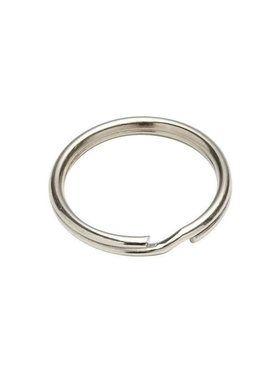 Metal Key Ring Nickel Inner Diameter 25mm Outer Diameter 28mm 1 piece