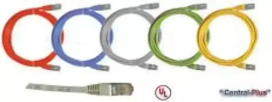 Central U/UTP Cat.6 Ethernet Network Cable 1m Gray