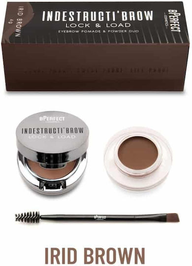 BPerfect Cosmetics Augenbrauen-Pflegeset Irid Brown - 644