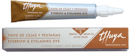 Thuya Eyebrow & Eyelashes Βαφή για Φρύδια Light Brown 14ml