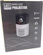 KY-T400 Mini 3D Projector LCD Full HD LED Lamp with Built-in Speakers White