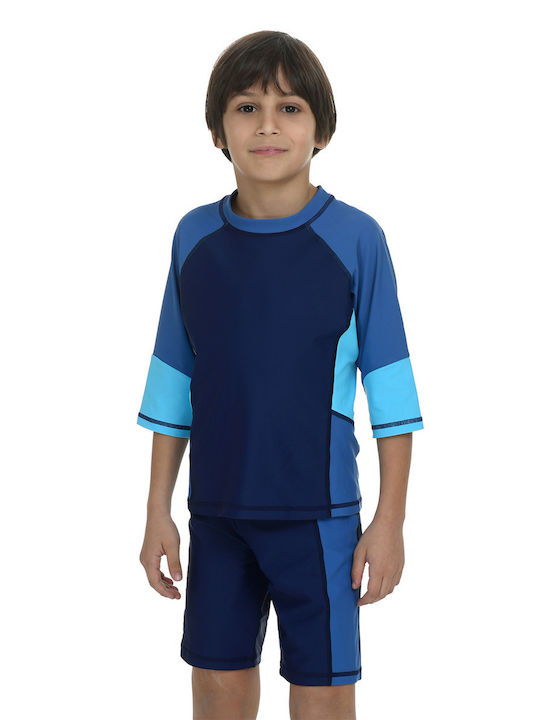 MiandMi Kinder Badebekleidung Bademoden-Set Sonnenschutz (UV) Blue