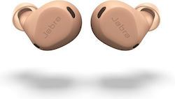Jabra Elite 8 Active In-ear Bluetooth Handsfree Ακουστικά με Αντοχή στον Ιδρώτα και Θήκη Φόρτισης Caramel