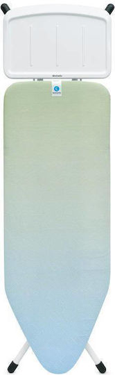Brabantia Soothing Sea Ironing Board For Steam Iron Foldable 124x45cm