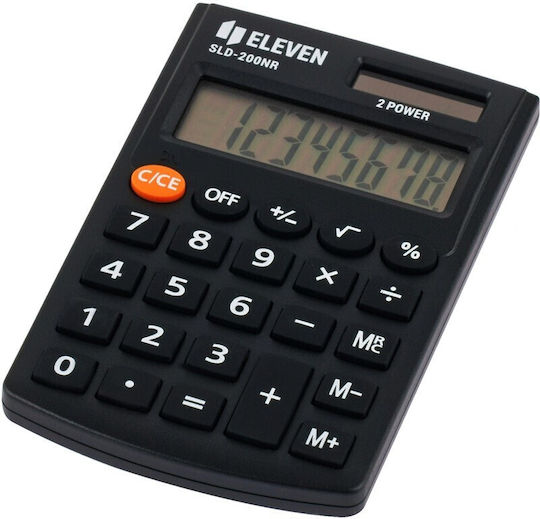 Eleven Liquids Calculator in Black Color 1pcs