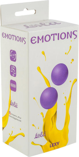 Vaginalbälle Ohne Schlaufe Emotions Lexy Groß Lila