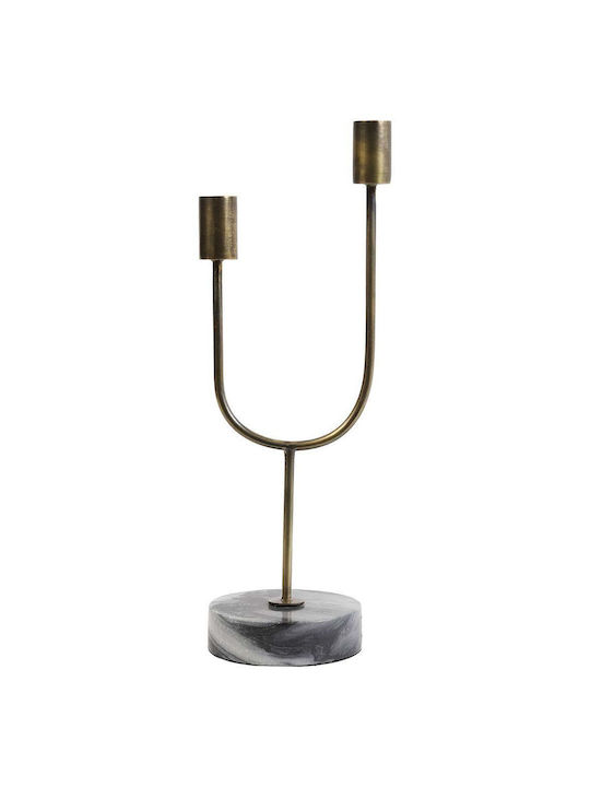 Light & Living Candle Holder Metal 12x35x10cm 1pcs