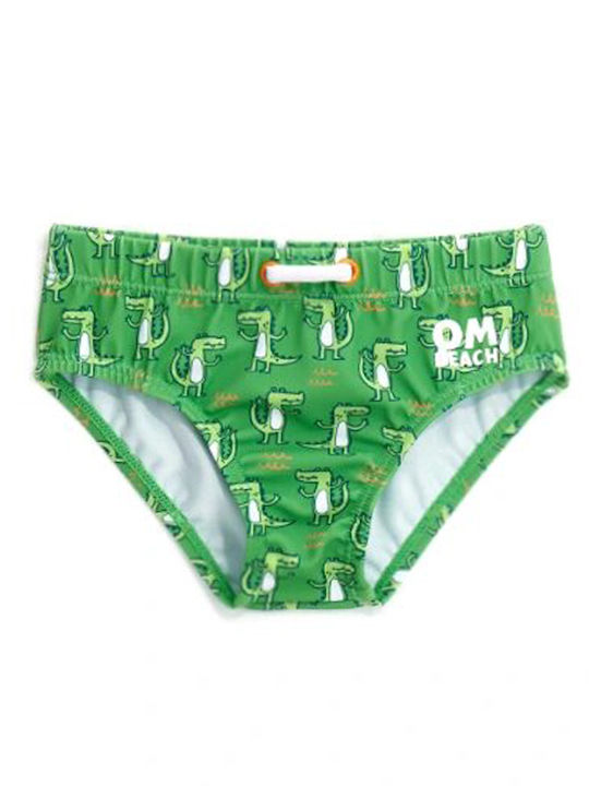 Original Marines Kids Swimwear Swim Briefs GREEN