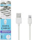 Remax Light USB-A zu Lightning Kabel Weiß 2m (265504.White)