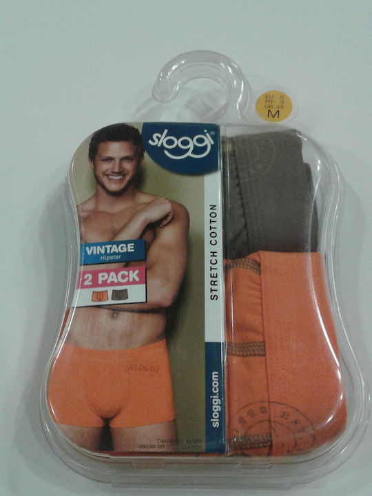 Sloggi Herren-Boxershorts 2Packung Gray Sloggi Herren-Boxershorts 2Packung Gray