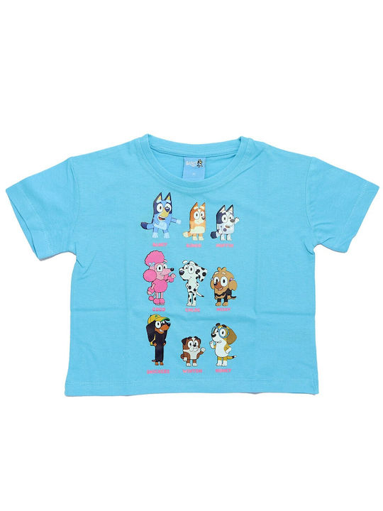 Educa Kids Blouse Short Sleeve Blue