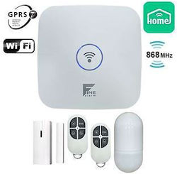 Ασύρματος Συναγερμός Wifi-lan-gprs Δυνατότητα Προσθήκης Καταγραφικό Καμερών Onvif