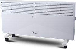 Fuego Θερμοπομπός Δαπέδου 2500W 94x50cm Λευκό