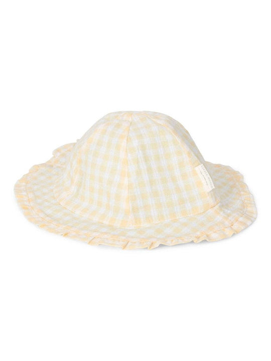 Little Dutch Παιδικό Καπέλο Υφασμάτινο Αντηλιακό Κίτρινο