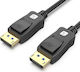 Techly Kabel DisplayPort-Stecker - DisplayPort-Stecker 1m Schwarz (ICOC DSP-A21-010)