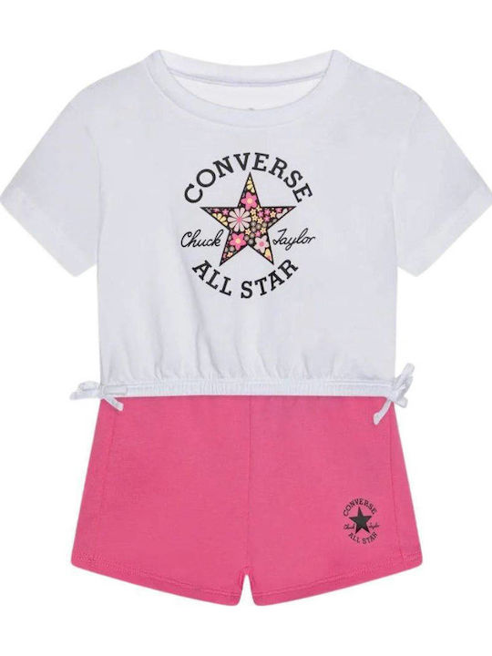 Kinder-Set mit Shorts Sommer 2Stück Pink