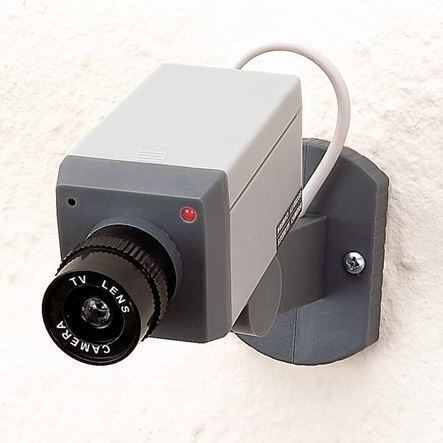 Dummy Surveillance Bullet Camera White
