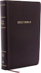 Kjv Holy Bible: Personal Size Giant Print With 43,000 Cross References, Burgundy Bonded Leather, Red Letter, Comfort Print: King James Version