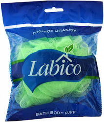 Labico Bath Net Sponge Green 1pcs