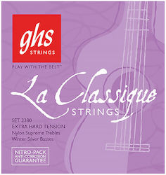 GHS Strings 2380 Σετ Χορδών Nylon 29 - 46" GHS Strings 2380 Σετ Χορδών Nylon 29 - 46"