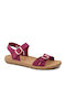Lorena Leather Women's Anatomic Burgundy Sandals