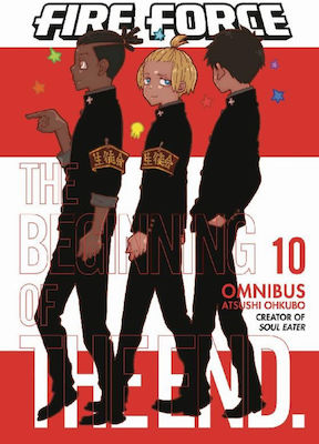 Τόμος Manga Fire Force Omnibus Vol 10 Vols 28-30