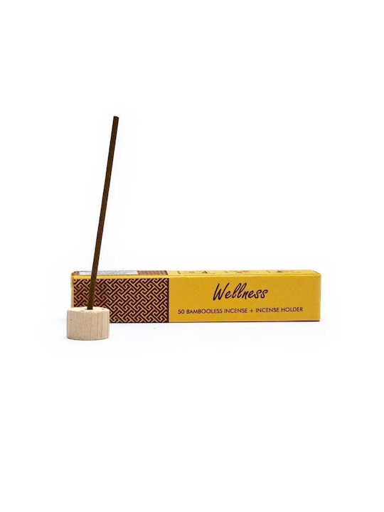 Φυτικά Αρωματικά Στικ Ευεξία 50 Τμχ Βάση Herbal Incense Sticks Wellness
