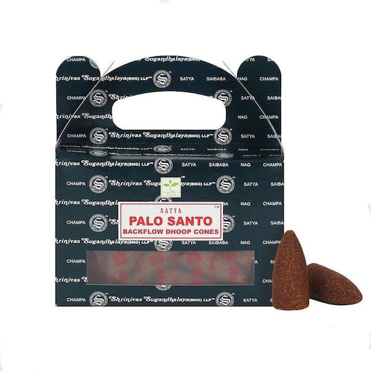 Palo Santo Satya Backflow Incense Cones 24pcs