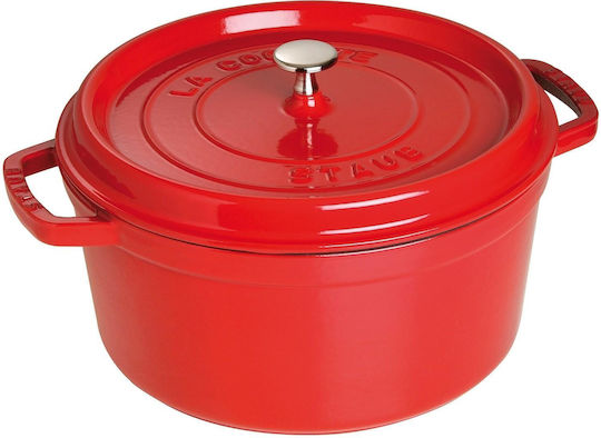 Staub Βαθιά Κατσαρόλα από Μαντέμι 2.6lt / 22cm