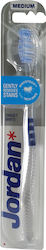 Jordan Target Manual Toothbrush Medium Blue 1pcs