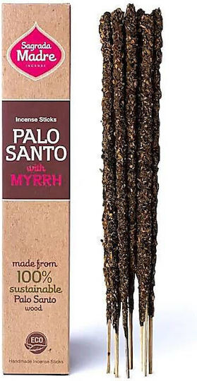 Θυμίαμα Palo Santo Μύρο Sagrada Madre Premium Incense 8τμχ