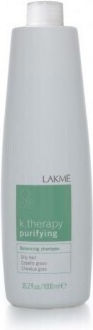Sebum-Regulating Shampoo Oily Hair Lakme K.Therapy Purifying 1000 Ml