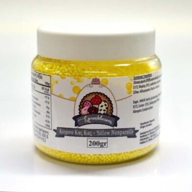 Kas Kas Sprinklicious lucios galben 200g
