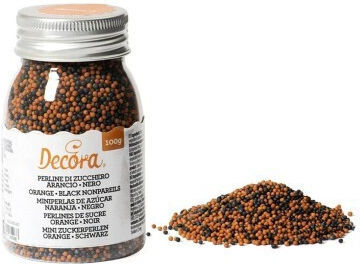 Kas Kas Halloween Orange Schwarz Dekor 100g