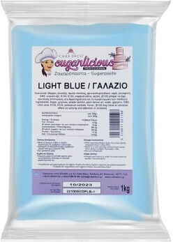 Sugarlicious Zaharoplastă Fără gluten 1000gr Albastră