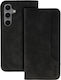 Wonder Wallet Δερματίνης / Δερμάτινο Μαύρο (Redmi Note 11 Pro)