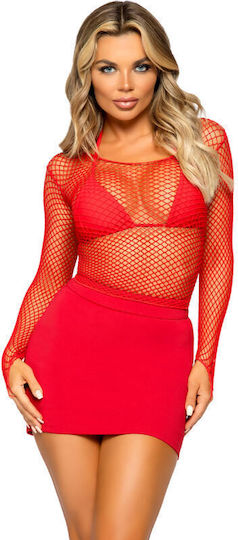 Leg Avenue Top Sexy pentru femei Roșu