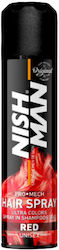 NISHMAN Hair Spray Red 150ml