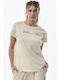 Body Action Damen Sportlich T-shirt White